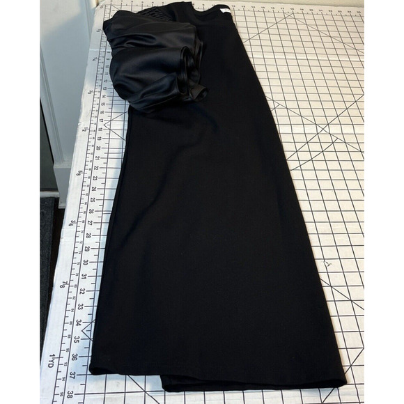 Kobi Halperin Women's Suzette Shift Dress Black Statement Sleeves XL Ruffle - Picture 11 of 11